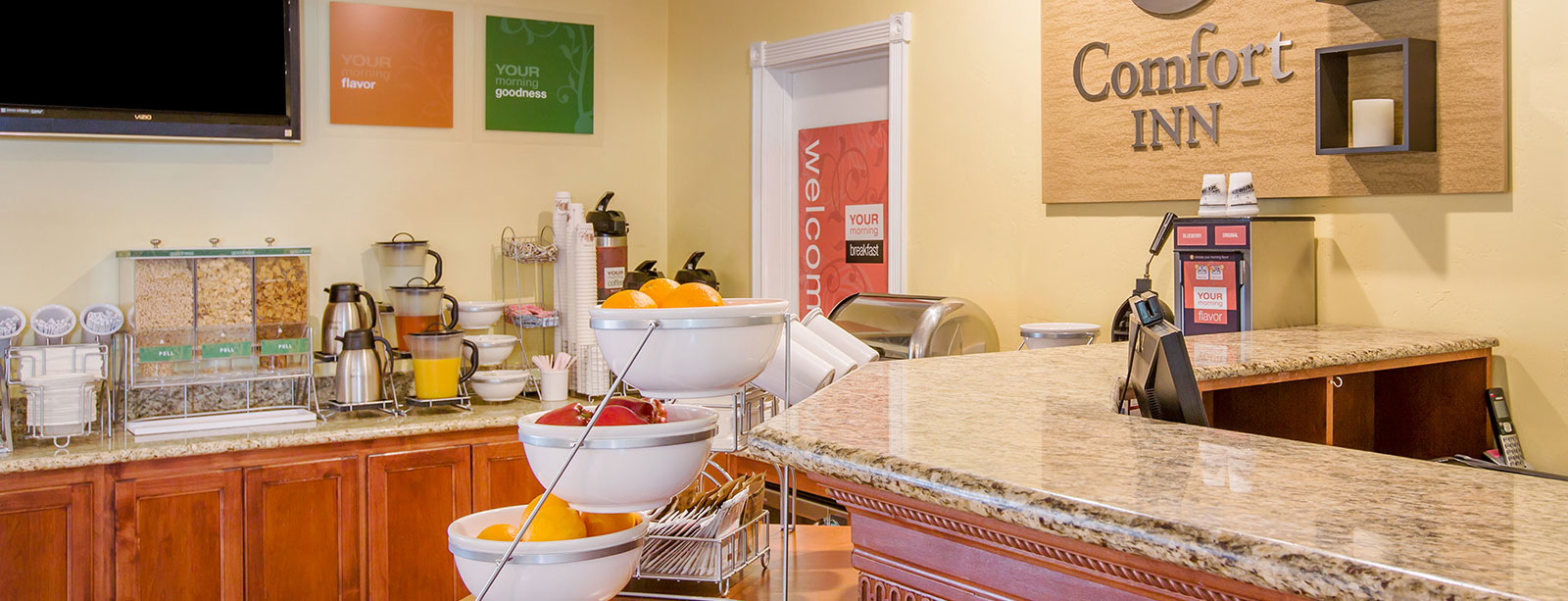 Enjoy Breakfast On Us Comfort Inn Carmel By The Sea