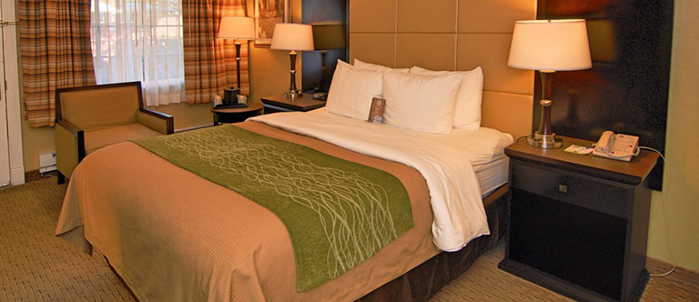 Comfort inn Carmel by the Sea Non smoking Queen Bed , California